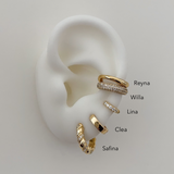 Safina Earrings | Gold